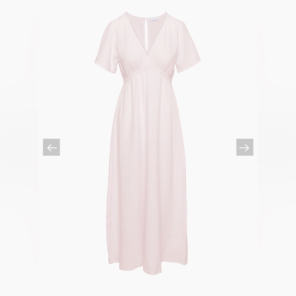 Elegant Pink Maxi Dress
